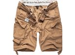 Surplus - Pantaloncini Division Beige / Sand Lavati Con Cintura Taglia M