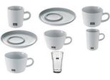 Tazza Da Cappuccino Melitta "M-Cups"", Bianca, 0,25 L In Porcellana, Altezza: 65 Mm, Con Manico - 6 Pezzi (18907)"