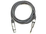 Adam Hall Cavi 3 Star Mfp 0300 Cavo Per Microfono Da Xlr Femmina A Jack Da 6,3 Mm Mono 3 M
