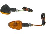 Set Di Indicatori M10 Nero Doozy Arancione, Corto