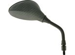 Specchio Flash Destro M8 Carbon Look Filettatura Corta