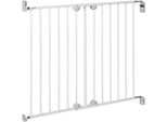 Safety 1St Cancelletto Di Sicurezza Wall-Fix Estensibile In Metallo Bianco 62-102 Cm 2438431000