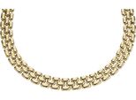 Kette Ohne AnhäNger Fossil "Schmuck Geschenk Edelstahl Halskette Arden", Gold (Gelbgoldfarben), Halsketten, Damen, Edelstahl, L: 45,5 B: 14,1Mm, B:14,1Mm