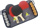 Tischtennisschläger JOOLA Family Set, beige, TischtennisschlägerB:285mm L:260mm T:82mm, B:285mm L:260mm T:82mm