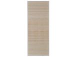 Vidaxl Tappeto Bambù Naturale Rettangolare 80X200 Cm
