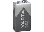 10X Varta 49596 Ultra Lithium 6F22/9V Block (6122), 1 Pz. Blister - Batteria Al Litio, 9 V