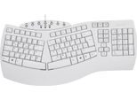 Perixx PERIBOARD-512 Bianco Perixx PERIBOARD-512, Tastiera Ergonomica, Cavo Usb, Bianco