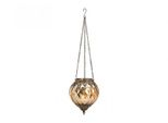 Luce Del Vento Decorazione Per Il Marocco Da Appendere In Vetro, Metallo (L/H/D) 15X19X15Cm
