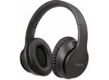 Logilink BT0053 - Auricolare - Circumaurale - Bluetooth - Senza Fili - Cancellazione Attiva Del Rumore - Nero (BT0053)