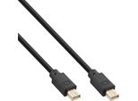 Inline - Cavo Displayport - Da Mini Displayport (M) A Mini Displayport (M) - Displayport 1.4 - 2,0 M - Supporto 8K -