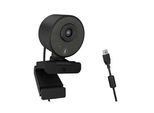 Icy Box Webcam Full-Hd, Ki, Mikrofon 1920X1080,Audio,Usb2.0,Schwarz (IB-CAM501-HD)