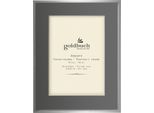 Cornice Metallica Goldbuch Argento 13X18 Cm Con Passe-Partout Grigio