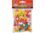 Meyco Abc Perline Artigianali Cubi Di Legno Colorati E Assortiti 9X9X9Mm