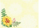 Duni Dunicel Tovagliette Girasole 30X40Cm 100 Pezzi