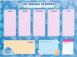Disney, Agenda Settimanale A4 54 Pagine, Staccabile, Disegno Colorato Di Stitch, Blu/Rosa