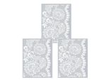 3 Stampini In Polimero Modellabile 11,4 X 15,3 Cm