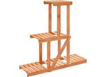 Vidaxl Portafiori 81X25X75,5 Cm In Legno Massiccio Di Abete
