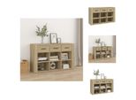Vidaxl Credenza Sonoma-Quercia 100X30X59,5 Cm Materiale A Base Di Legno - Credenze