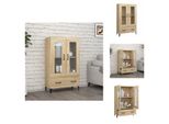 Vidaxl Credenza Sonoma-Quercia 70X31X115 Cm Materiale A Base Di Legno - Credenze