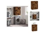 Vidaxl Armadio A Muro Rovere Fumé 69,5X34X90 Cm Materiale Legno - Credenze