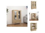 Vidaxl Credenza Sonoma-Quercia 70X31X115 Cm Materiale A Base Di Legno - Credenze