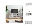 Mobile Tv Vidaxl Bianco 103,5X30X50 Cm In Legno - Mobili Tv