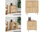 Vidaxl Credenza In Rovere Sonoma 60X35X70 Cm In Legno - Credenza - Credenze - Armadio - Armadio Portaoggetti