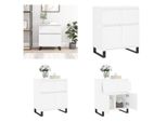 Vidaxl Credenza Bianca 60X35X70 Cm In Legno - Credenza - Credenze - Cassettiere - Credenza