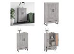 Vidaxl Credenza Grigio Sonoma 69,5X31X115 Cm Materiale A Base Di Legno - Credenza - Credenza - Madia - Armadio