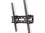 Hama Supporto A Parete Per Tv, Inclinabile, Vesa Fino A 400 X 400, 75 Pollici, Nero