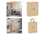 Vidaxl Armadio A Muro Rovere Sonoma 69,5X34X90 Cm Materiale Legno - Armadio A Muro - Armadio A Muro - Armadio - Armadio Portaoggetti