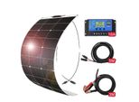 Moduli Solari Flessibili, Impermeabili, Monocristallini, Nuovo Kit 100W