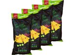 Palapa Tortilla Chips Con Farina Di Mais Al Peperoncino 450G Confezione Da 4 Pezzi