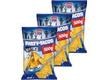 Xox Party Tacos Salt Deliziose Patatine Di Mais Con Sale 500G Confezione Da 3