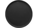 Cambro Vassoio Con Superficie In Gomma Antiscivolo, Rotondo, ø: 356 Mm, Nero