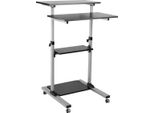 Roline 17.02.1547 Base E Supporto Per Pc/Workstation All-In-One 60 Kg Alluminio, Nero