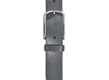 Vanzetti Pelle Cintura Glitter Radiance 35Mm Metallic Belt W95 Marine / Silver Metalic Argentato Multicolore