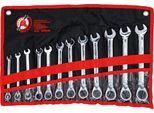Bgs Set Di Chiavi Ad Anello A Cricchetto Reversibili Sw 8 - 19 Mm 12 Pz.