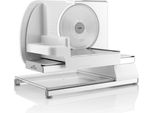 Eta Affettatrice Elettrica Multiuso Presto ETA209490000, 150 W, Lama In Acciaio Inox Solingen Rsg, Struttura Interamente In Metallo, Interruttore Di Sicurezza I/O