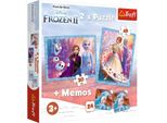 Trefl Puzzle Frozen 2 / 30+48 Pezzi+Pexeso