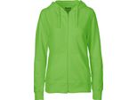 Neutral O83301 | Felpa Con Cappuccio E Zip Da Donna - Colore: Lime - Taglia: Xxl