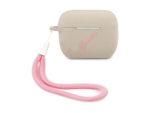 Guess Guacaplsvsgp Airpods Pro Cover Grigio Rosa/Grigio Rosa Silicone Vintage