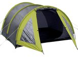 Tunnelzelt Explorer "Mallorca 3", Grau (Grau, GrüN), Zelte, B/H/L: 210Cm X 120Cm X 295Cm, B:210Cm H:120Cm L:295Cm