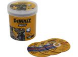Dewalt DT20540-QZ Dischi Da Taglio 125 X 1 Mm Inox 100 Pezzi Metallo