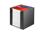 Scatola Per Appunti Herlitz, Plastica, 90 X 90 Mm, Nero