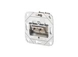 Metz Connect E-DAT 2X UP0 Cat.6A Presa RJ-45 Argento