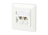 Metz Connect 130B11D21002-E Presa RJ-45 Bianco