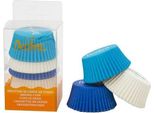 Cestini Per Muffin Bianchi E Blu 75Pz 5X3,2Cm
