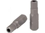 Ks Tools 1/4 Bit Esagonale Con Foro, 25Mm, 7/64, Confezione Da 5, 911.2965
