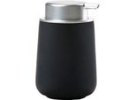 Zone Denmark Seifenspender Nova, Seifendosierer, Dosierspender, Porzellan, Black, 250 Ml, 330097